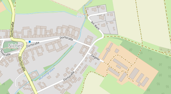 Abwasserfirma & Abwasserbetrieb auf Satellitenbild