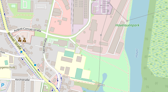 Abwasserfirma & Abwasserbetrieb auf Karte