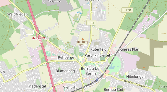 Abwasserfirma & Abwasserbetrieb auf Karte