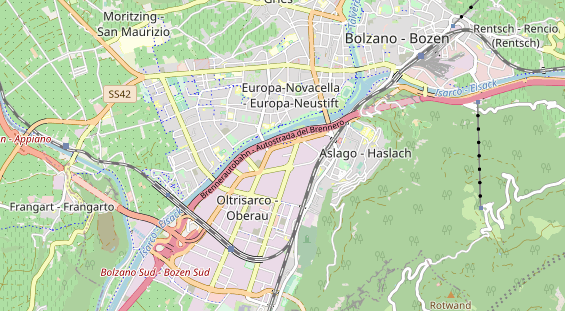 Abwasserfirma & Abwasserbetrieb auf Karte