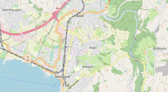 Abwasserfirma & Abwasserbetrieb auf Karte