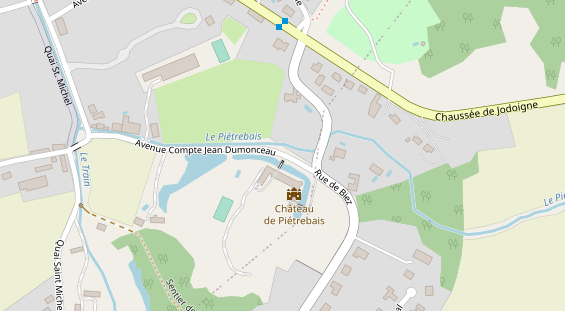 Abwasserfirma & Abwasserbetrieb auf Satellitenbild