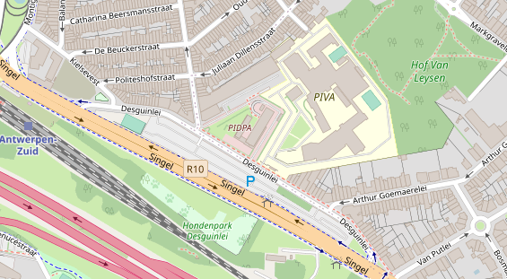 Abwasserfirma & Abwasserbetrieb auf Karte