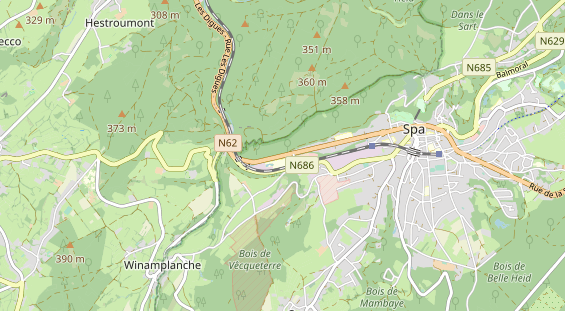 Abwasserfirma & Abwasserbetrieb auf Karte