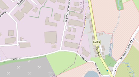 Abwasserfirma & Abwasserbetrieb auf Karte