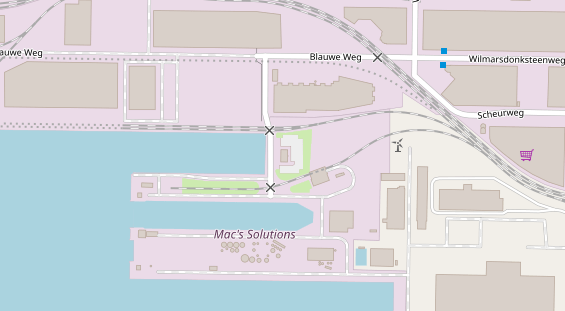 Abwasserfirma & Abwasserbetrieb auf Karte