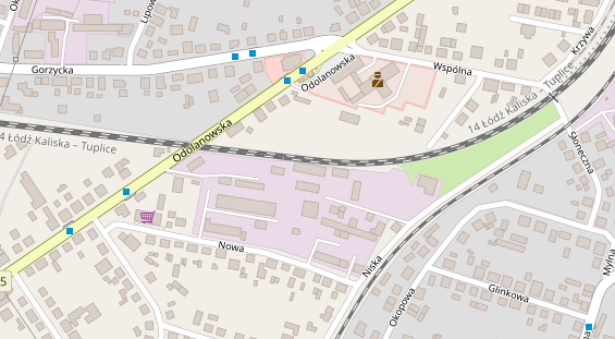 Abwasserfirma & Abwasserbetrieb auf Satellitenbild