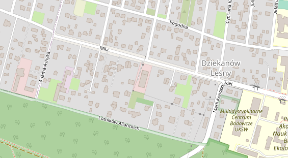 Abwasserfirma & Abwasserbetrieb auf Satellitenbild