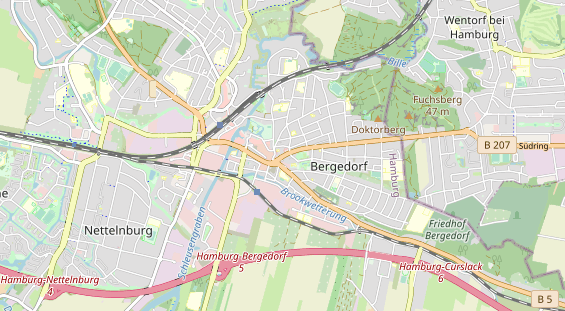 Abwasserfirma & Abwasserbetrieb auf Karte