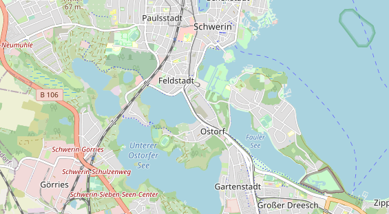 Abwasserfirma & Abwasserbetrieb auf Karte