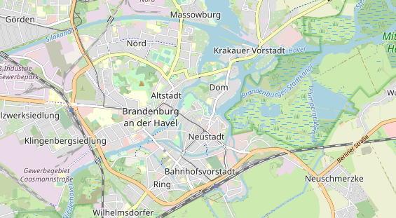 Abwasserfirma & Abwasserbetrieb auf Karte