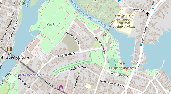 Abwasserfirma & Abwasserbetrieb auf Satellitenbild