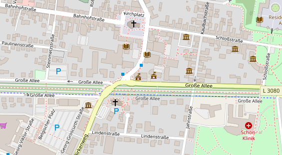 Abwasserfirma & Abwasserbetrieb auf Karte