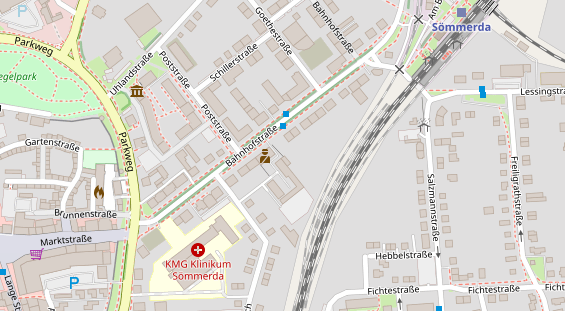 Abwasserfirma & Abwasserbetrieb auf Karte