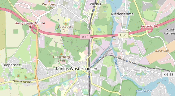 Abwasserfirma & Abwasserbetrieb auf Karte