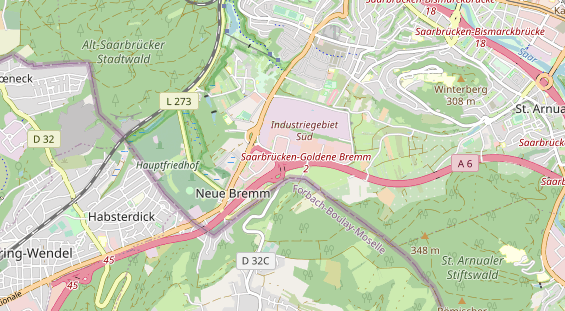 Abwasserfirma & Abwasserbetrieb auf Karte