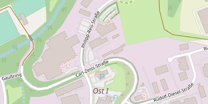 Abwasserfirma & Abwasserbetrieb auf Satellitenbild