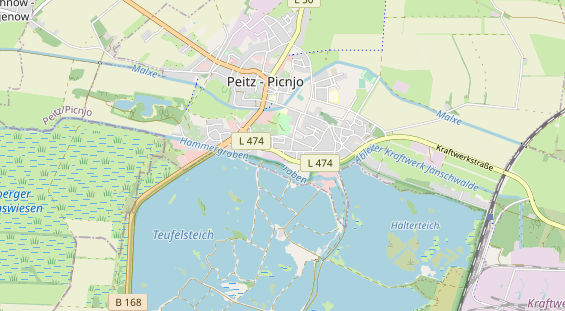 Abwasserfirma & Abwasserbetrieb auf Karte