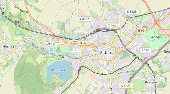 Abwasserfirma & Abwasserbetrieb auf Karte