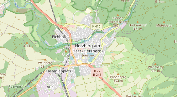 Abwasserfirma & Abwasserbetrieb auf Karte