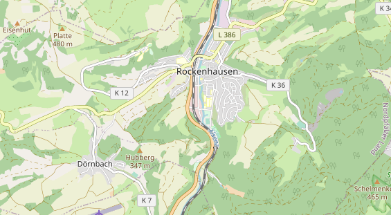 Abwasserfirma & Abwasserbetrieb auf Karte