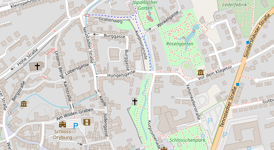 Abwasserfirma & Abwasserbetrieb auf Karte