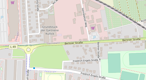 Abwasserfirma & Abwasserbetrieb auf Satellitenbild