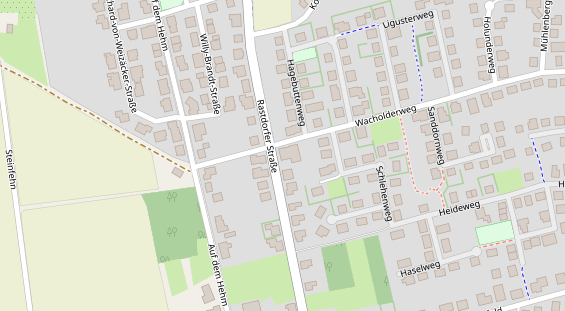 Abwasserfirma & Abwasserbetrieb auf Satellitenbild