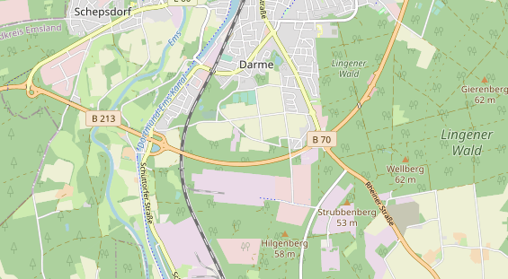 Abwasserfirma & Abwasserbetrieb auf Karte