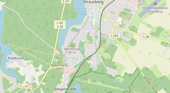 Abwasserfirma & Abwasserbetrieb auf Karte