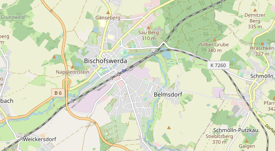 Abwasserfirma & Abwasserbetrieb auf Karte