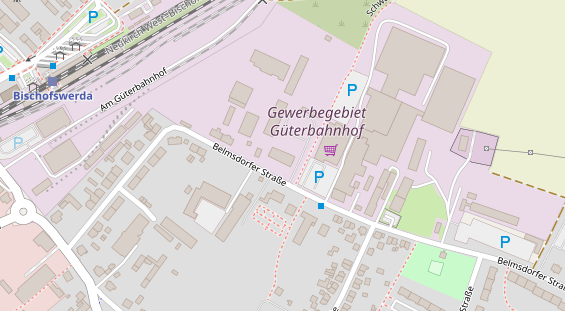 Abwasserfirma & Abwasserbetrieb auf Karte