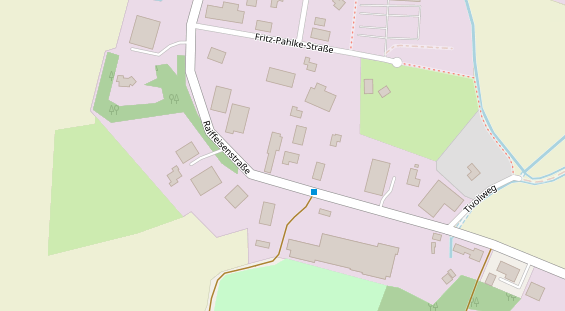 Abwasserfirma & Abwasserbetrieb auf Satellitenbild