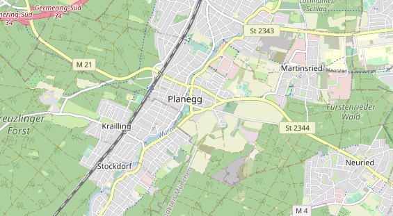 Abwasserfirma & Abwasserbetrieb auf Karte