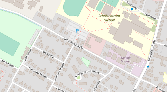 Abwasserfirma & Abwasserbetrieb auf Satellitenbild