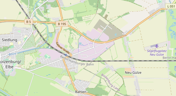 Abwasserfirma & Abwasserbetrieb auf Karte