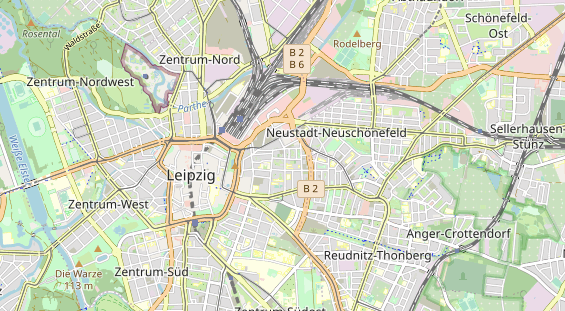 Abwasserfirma & Abwasserbetrieb auf Karte