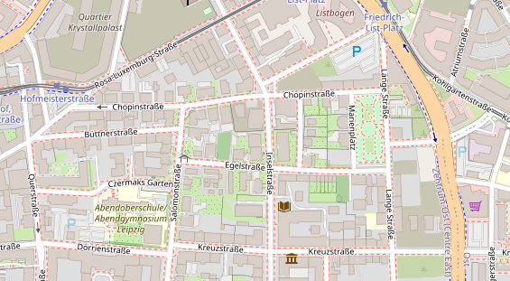 Abwasserfirma & Abwasserbetrieb auf Karte
