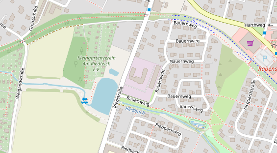 Abwasserfirma & Abwasserbetrieb auf Karte