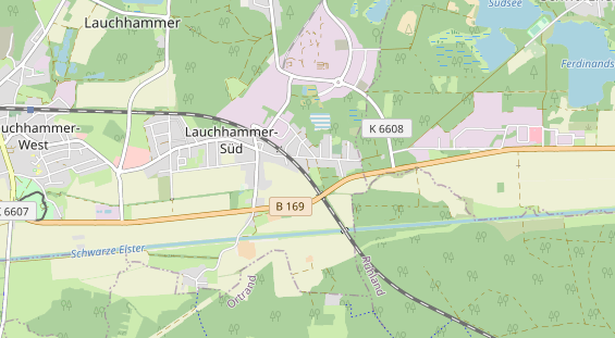 Abwasserfirma & Abwasserbetrieb auf Karte