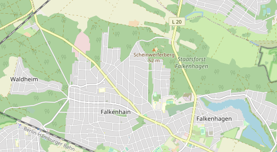 Abwasserfirma & Abwasserbetrieb auf Karte