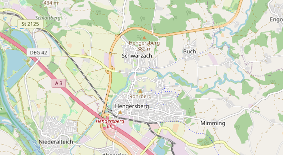 Abwasserfirma & Abwasserbetrieb auf Karte