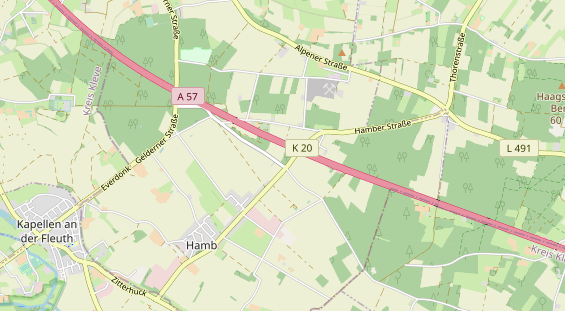 Abwasserfirma & Abwasserbetrieb auf Karte