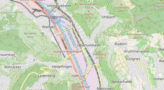Abwasserfirma & Abwasserbetrieb auf Karte