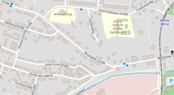 Abwasserfirma & Abwasserbetrieb auf Satellitenbild