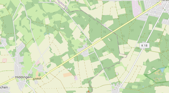 Abwasserfirma & Abwasserbetrieb auf Karte