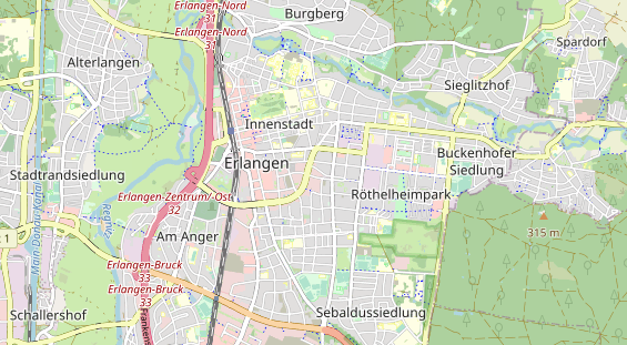 Abwasserfirma & Abwasserbetrieb auf Karte