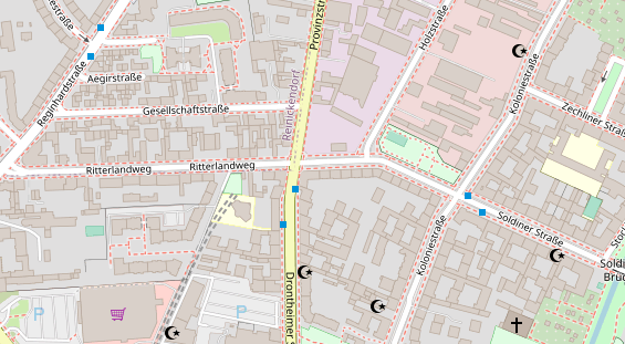 Abwasserfirma & Abwasserbetrieb auf Karte